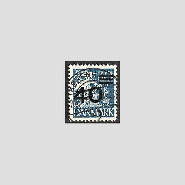 FRIMRKER DANMARK | 1940 - AFA 265 - 40/30 re bl Provisorier - Lux Stemplet