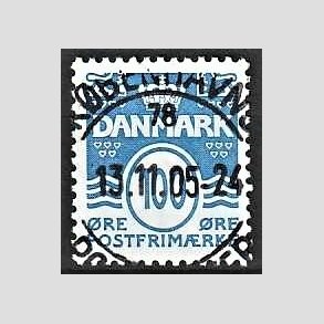 FRIM�RKER DANMARK | 2005 - AFA 1446 - B�lgelinie - 100 �re bl� - Lux Stemplet