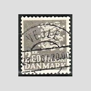 FRIMRKER DANMARK | 1967 - AFA 465F - Rigsvben 2,80 Kr. gr - Lux Stemplet Vejle