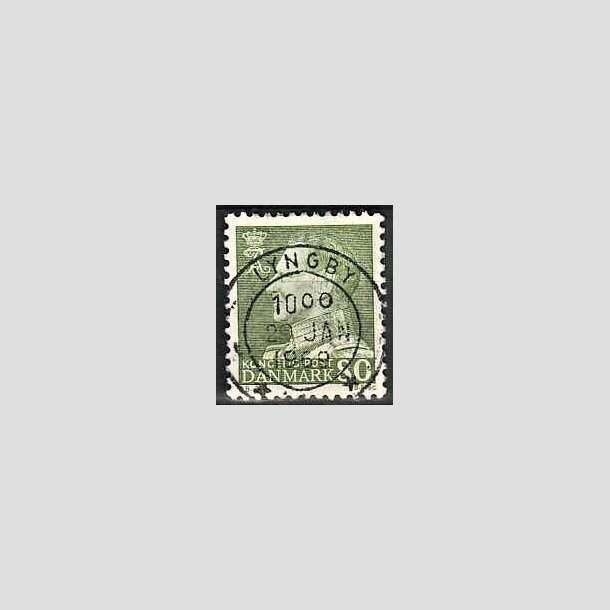 FRIMRKER DANMARK | 1967 - AFA 462F - Fr. IX 80 re grn - Lux Stemplet