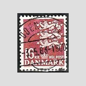 FRIMRKER DANMARK | 1983 - AFA 777 - Rigsvben 16 Kr. matrd - Pragt Stemplet