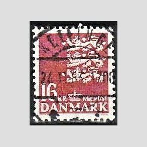 FRIMRKER DANMARK | 1983 - AFA 777 - Rigsvben 16 Kr. matrd - Pragt Stemplet
