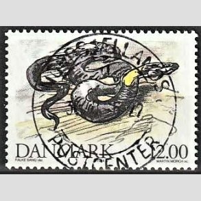 FRIM�RKER DANMARK | 1994 - AFA 1080 - Truede danske dyr - 12,00 Kr. snog - Pragt Stemplet