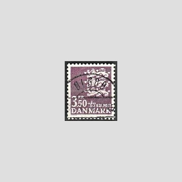 FRIMRKER DANMARK | 1972 - AFA 529 - Rigsvben 3,50 Kr. violet - Pragt Stemplet