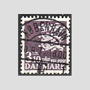 FRIMRKER DANMARK | 1970 - AFA 501 - Rigsvben 3,10 Kr. violet - Pragt Stemplet