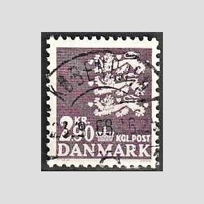 FRIMRKER DANMARK | 1968 - AFA 470 - Rigsvben 2,90 Kr. violet - Lux Stemplet Kbenhavn
