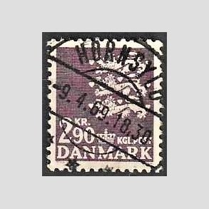 FRIMRKER DANMARK | 1968 - AFA 470 - Rigsvben 2,90 Kr. violet - Lux Stemplet Hornsyld