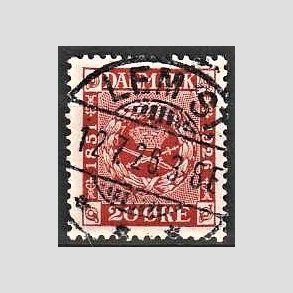 FRIM�RKER DANMARK | 1926 - AFA 155 - Frim�rkets 75 �rs jubil�um 20 �re r�d - Lux Stemplet