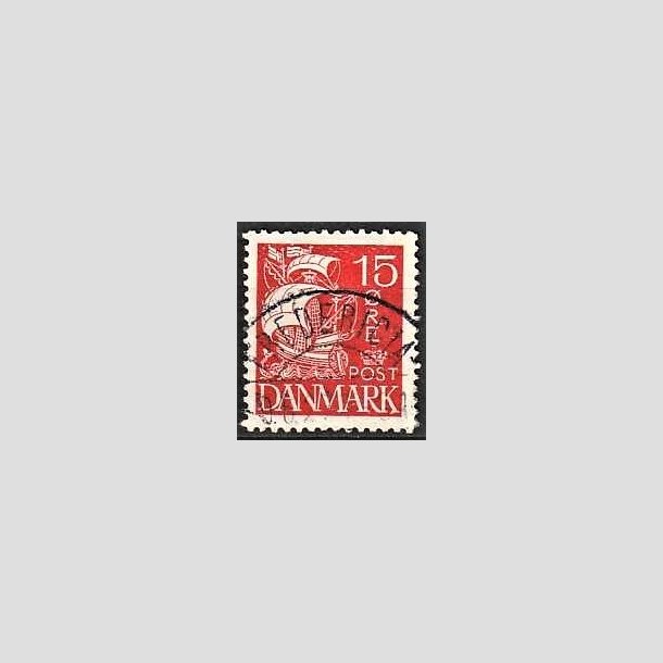 FRIMRKER DANMARK | 1927 - AFA 169 - Karavel 15 re rd - Lux Stemplet 