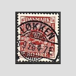 FRIM�RKER DANMARK | 1926 - AFA 155 - Frim�rkets 75 �rs jubil�um 20 �re r�d - Lux Stemplet