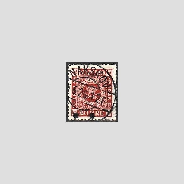 FRIMRKER DANMARK | 1926 - AFA 155 - Frimrkets 75 rs jubilum 20 re rd - Lux Stemplet