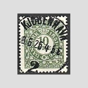 FRIM�RKER DANMARK | 1926 - AFA 154 - Frim�rkets 75 �rs jubil�um 10 �re gr�n - Lux Stemplet
