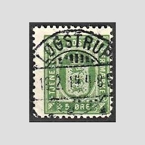 FRIMRKER DANMARK | 1902 - AFA 9 - 5 re grn - Lux Stemplet