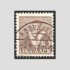 FRIM�RKER DANMARK | 1936 - AFA 231 - Reformationen 10 �re brun - Lux Stemplet