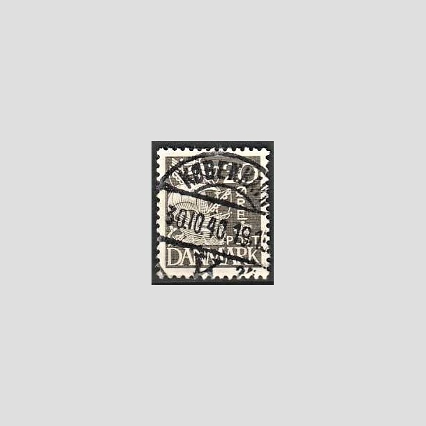 FRIMRKER DANMARK | 1937-40 - AFA 204a - Karavel 20 re gr Type II - Lux Stemplet