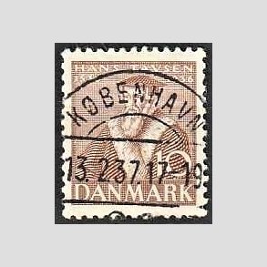 FRIM�RKER DANMARK | 1936 - AFA 231 - Reformationen 10 �re brun - Lux Stemplet