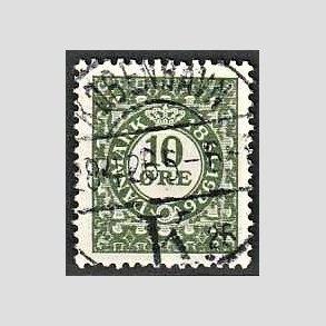 FRIM�RKER DANMARK | 1926 - AFA 154 - Frim�rkets 75 �rs jubil�um 10 �re gr�n - Lux Stemplet