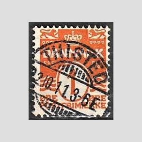 FRIMRKER DANMARK | 1905-06 - AFA 42 - Blgelinie 1 re orange - Lux Stemplet 