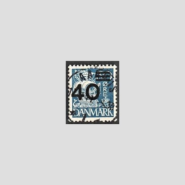 FRIMRKER DANMARK | 1940 - AFA 265 - 40/30 re bl Provisorier - Lux Stemplet