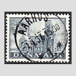 FRIM�RKER DANMARK | 1936 - AFA 233 - Reformationen 30 �re bl� - Lux Stemplet Aarhus