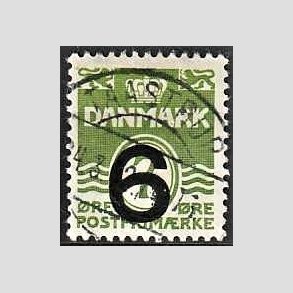 FRIMRKER DANMARK | 1940 - AFA 261 - 6/7 re grn provisorium - Lux stemplet