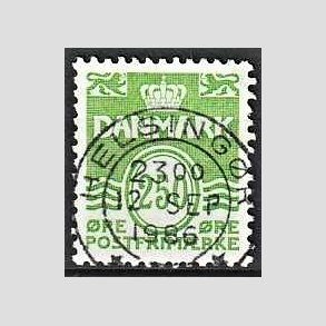 FRIM�RKER DANMARK | 1985 - AFA 819 - B�lgelinie - 250 �re lysgr�n - Pragt Stemplet