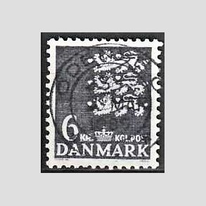 FRIMRKER DANMARK | 1976 - AFA 621 - Rigsvben 6 Kr. grbl - Lux Stemplet Odense C