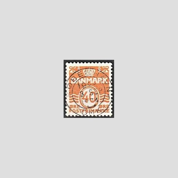 FRIMRKER DANMARK | 1971 - AFA 514 - Blgelinie 40 re orange - Lux Stemplet 