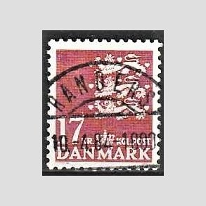 FRIMRKER DANMARK | 1984 - AFA 795 - Rigsvben 17 Kr. matrd - Pragt Stemplet Randers