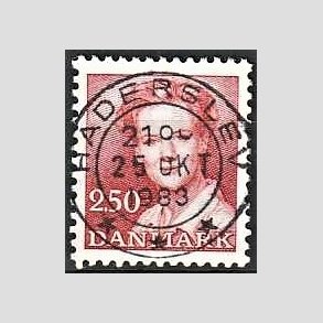 FRIMRKER DANMARK | 1983 - AFA 774 - Dronning Margrethe - 2,50 Kr. rd - Pragt Stemplet