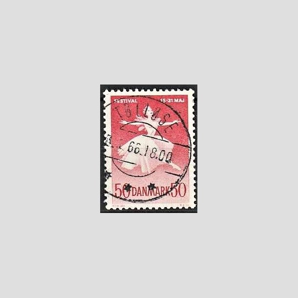 FRIMRKER DANMARK | 1965 - AFA 438 - Ballet og musikfestival - 50 re rd - Pragt Stemplet