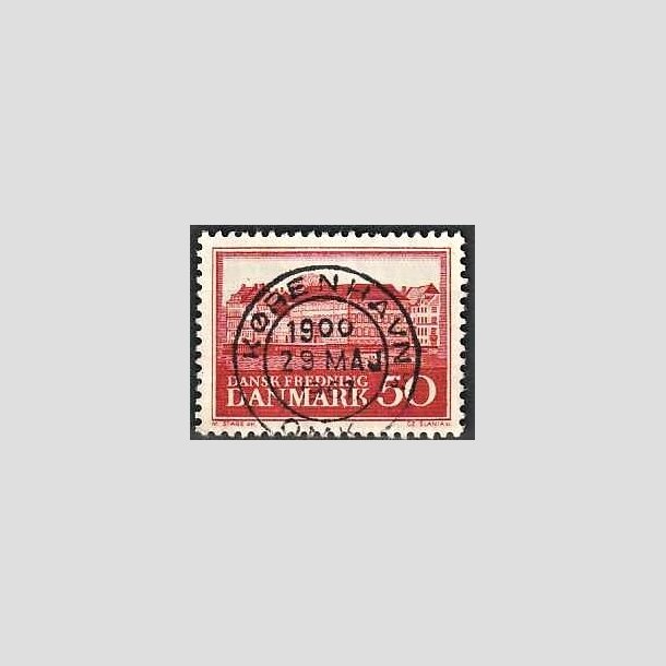 FRIMRKER DANMARK | 1957 - AFA 370 - Nationalmuseets 150 r - 30 re rd - Pragt Stemplet