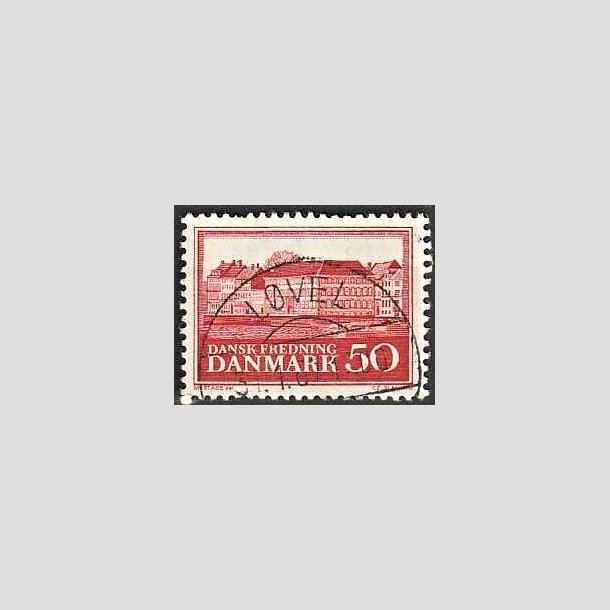 FRIMRKER DANMARK | 1957 - AFA 370 - Nationalmuseets 150 r - 30 re rd - Pragt Stemplet