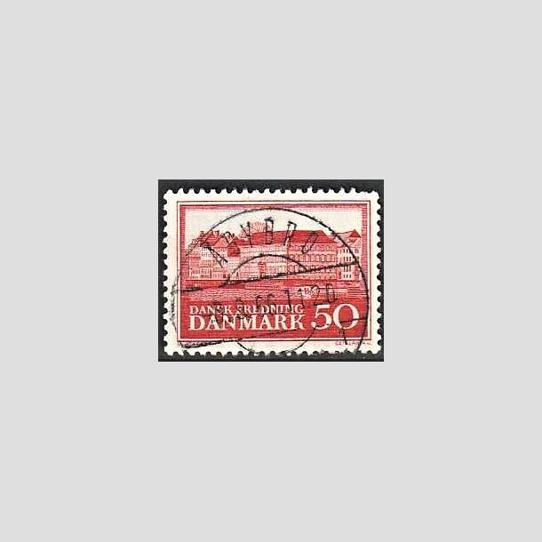 FRIMRKER DANMARK | 1957 - AFA 370 - Nationalmuseets 150 r - 30 re rd - Pragt Stemplet