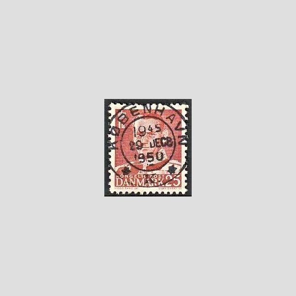 FRIMRKER DANMARK | 1950 - AFA 321 - Fr. IX 25 re rd - Lux Stemplet