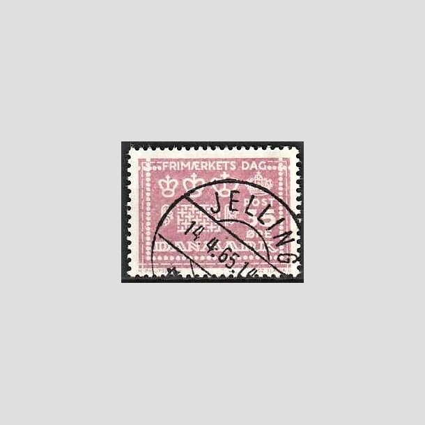 FRIMRKER DANMARK | 1964 - AFA 427 - Frimrkets dag 25 r - 35 re rosalilla - Pragt Stemplet