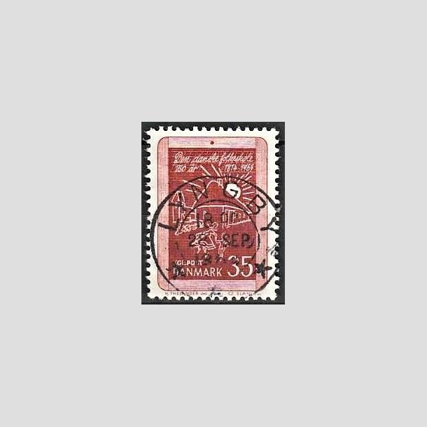 FRIMRKER DANMARK | 1964 - AFA 423 - Skolevsnet 150 r - 35 re rdbrun - Pragt Stemplet 