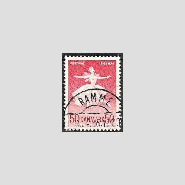 FRIMRKER DANMARK | 1965 - AFA 438 - Ballet og musikfestival - 50 re rd - Pragt Stemplet