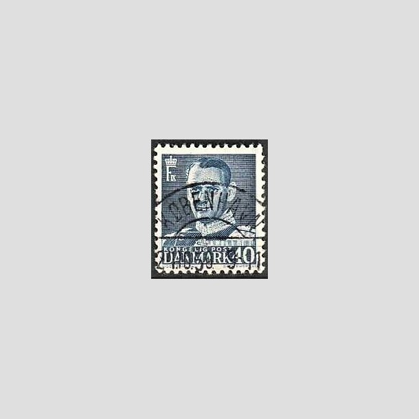 FRIMRKER DANMARK | 1948-50 - AFA 310 - Fr. IX 40 re bl - Lux Stemplet