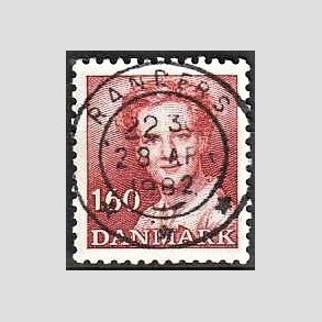 FRIMRKER DANMARK | 1982 - AFA 743 - Dronning Margrethe - 1,60 Kr. rd - Pragt Stemplet Randers