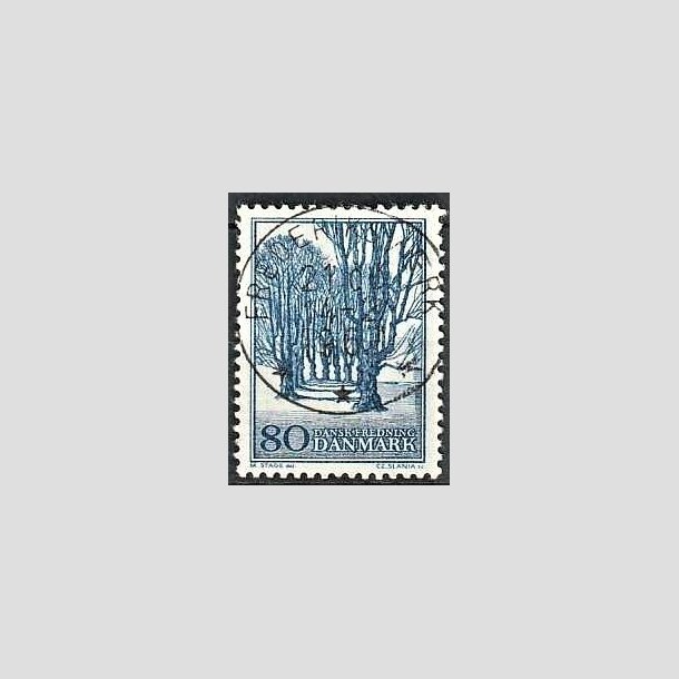 FRIMRKER DANMARK | 1966 - AFA 446 - Holte All - 80 re bl - Lux Stemplet Frederiksvrk