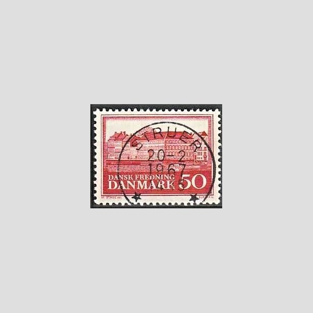 FRIMRKER DANMARK | 1957 - AFA 370 - Nationalmuseets 150 r - 30 re rd - Pragt Stemplet