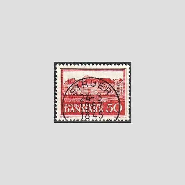 FRIMRKER DANMARK | 1957 - AFA 370 - Nationalmuseets 150 r - 30 re rd - Pragt Stemplet