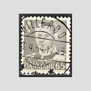 FRIMRKER DANMARK | 1952-53 - AFA 340 - Fr. IX 65 re gr - Lux Stemplet