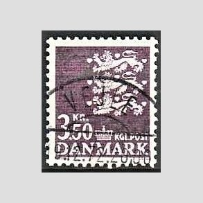 FRIMRKER DANMARK | 1972 - AFA 529 - Rigsvben 3,50 Kr. violet - Pragt Stemplet