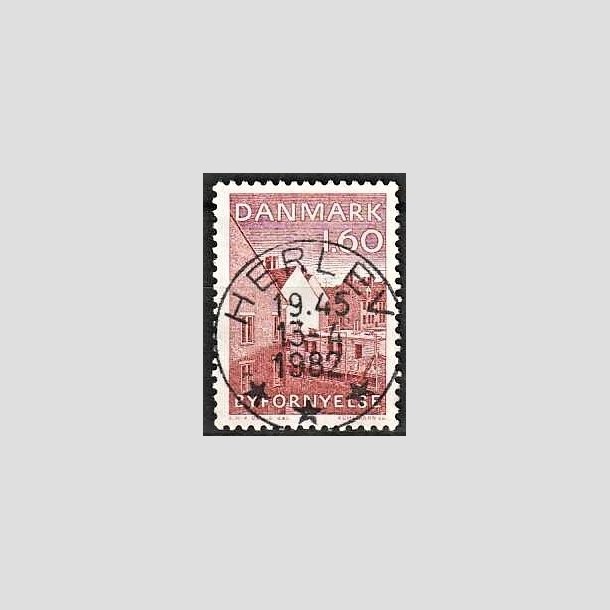 FRIMRKER DANMARK | 1981 - AFA 735 - Byfornyelse - 1,60 Kr. rd - Pragt Stemplet Herlev