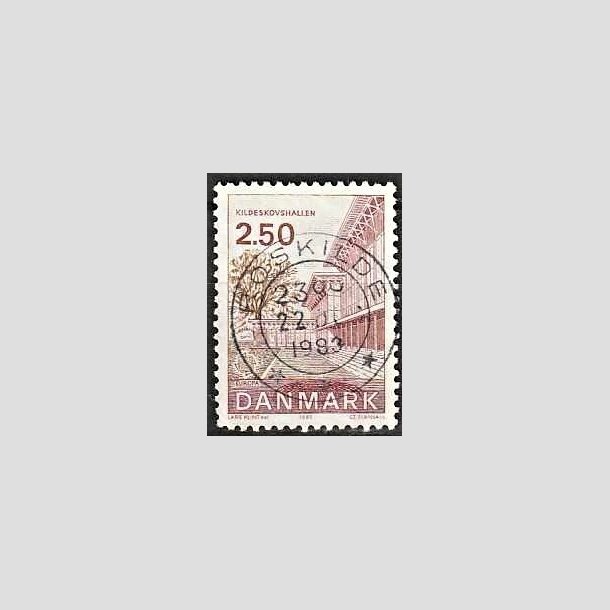 FRIMRKER DANMARK | 1983 - AFA 778 - EU Bygningskunst - 2,50 Kr. rd/rdbrun - Pragt Stemplet