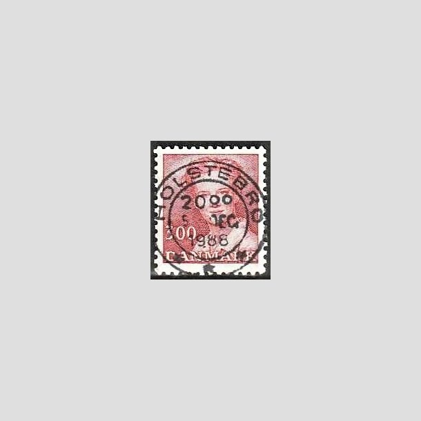 FRIMRKER DANMARK | 1988 - AFA 895 - Dronning Margrethe - 3,00 Kr. rd - Pragt Stemplet Holstebro