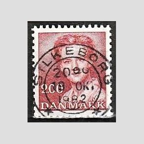 FRIMRKER DANMARK | 1982 - AFA 751 - Dronning Margrethe - 2,00 Kr. rd - Pragt Stemplet Silkeborg