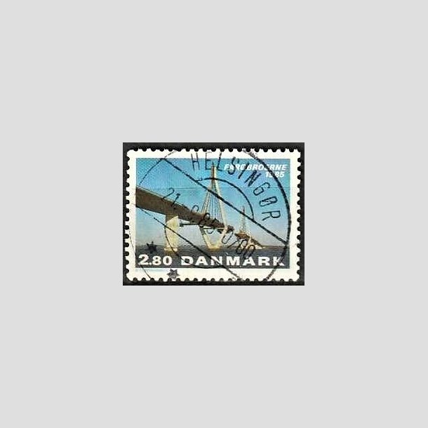 FRIMRKER DANMARK | 1985 - AFA 833 - Farbroerne - 2,80 Kr. flerfarvet - Pragt Stemplet